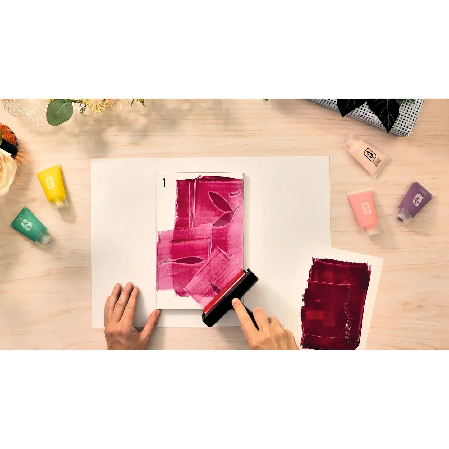 Wheat Atelier 46, Gel-Druck Zitronen