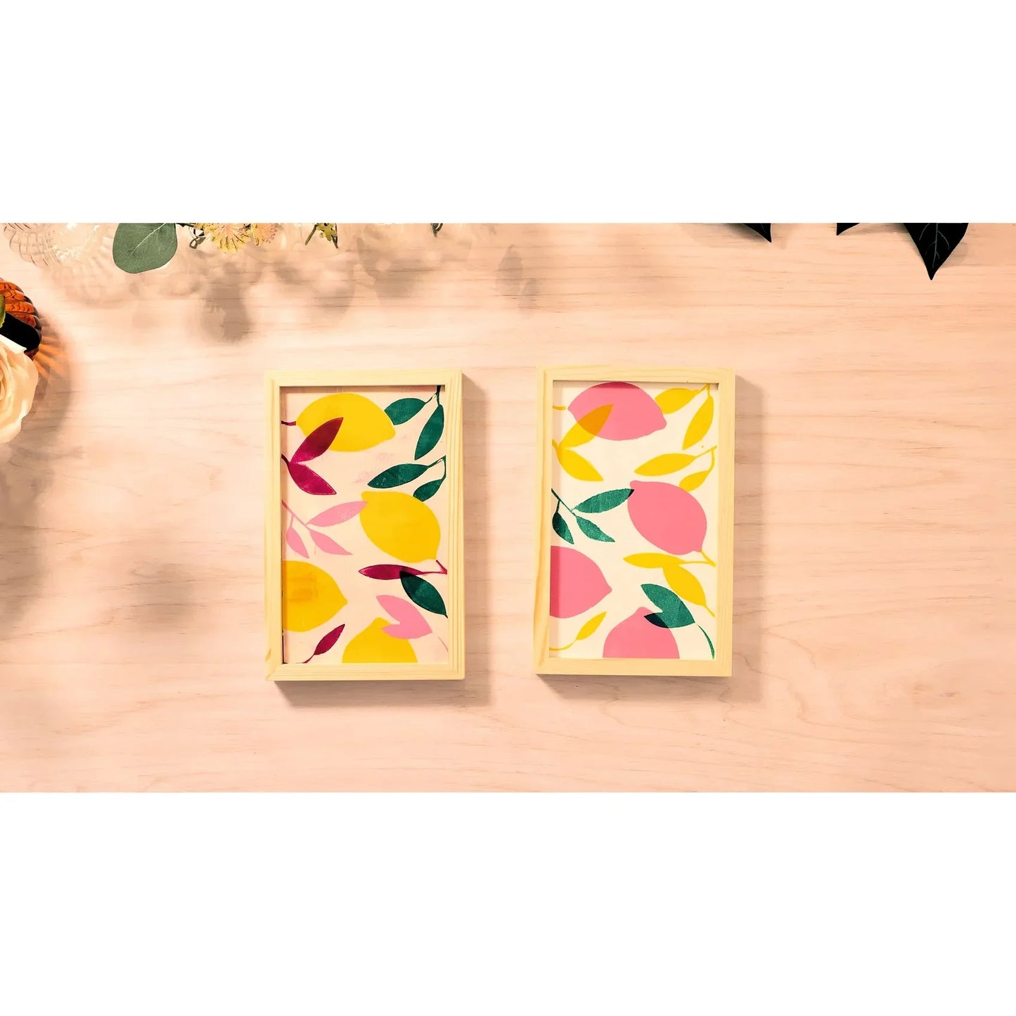 Wheat Atelier 46, Gel-Druck Zitronen