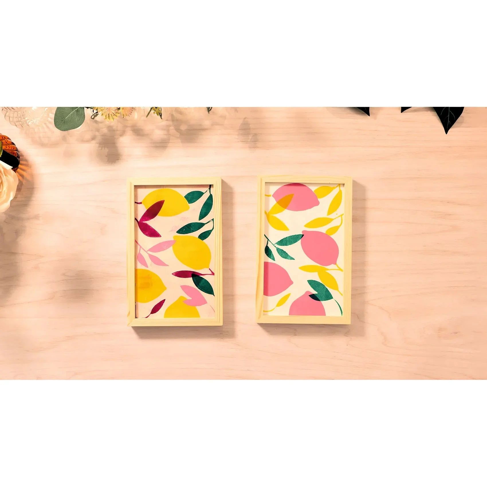 Wheat Atelier 46, Gel-Druck Zitronen