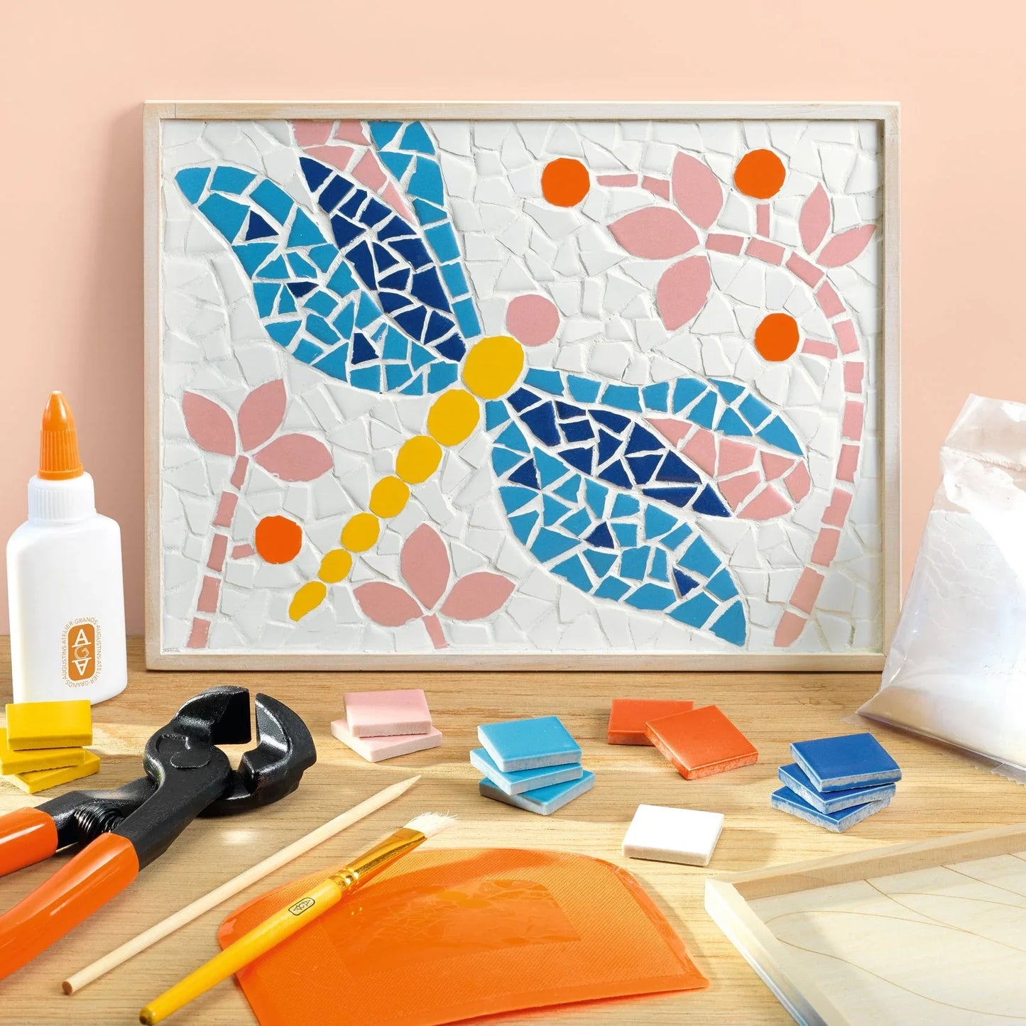 Light Gray Atelier 72, Mosaik Libelle