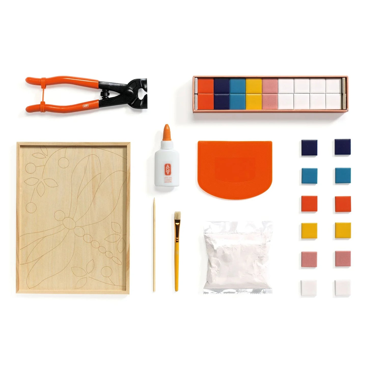 Wheat Atelier 72, Mosaik Libelle