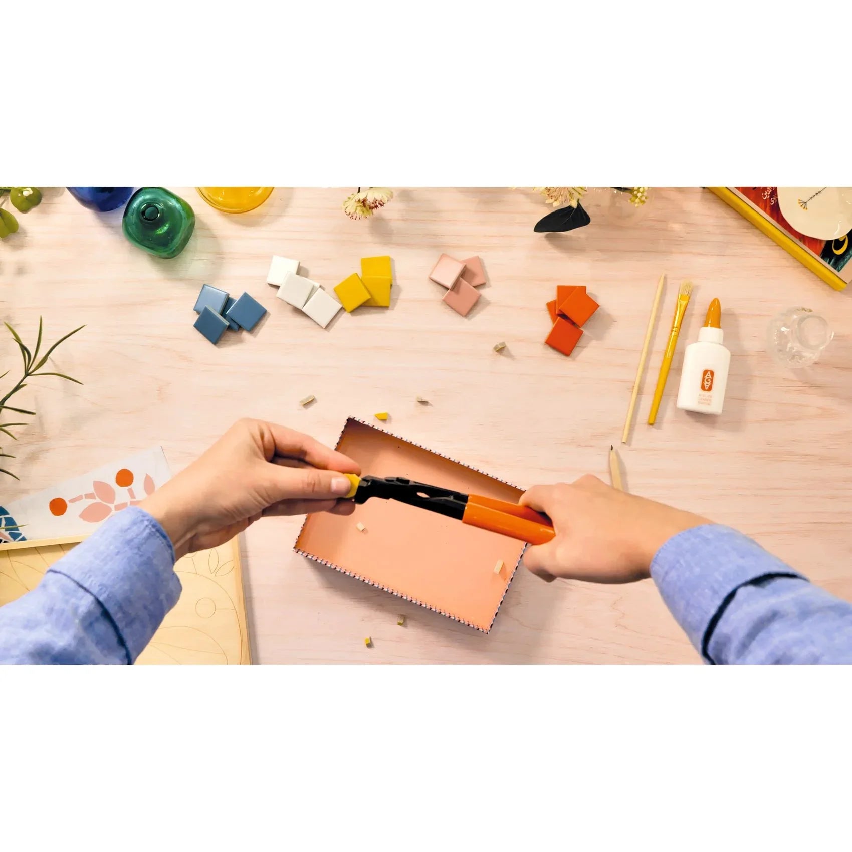 Wheat Atelier 72, Mosaik Libelle