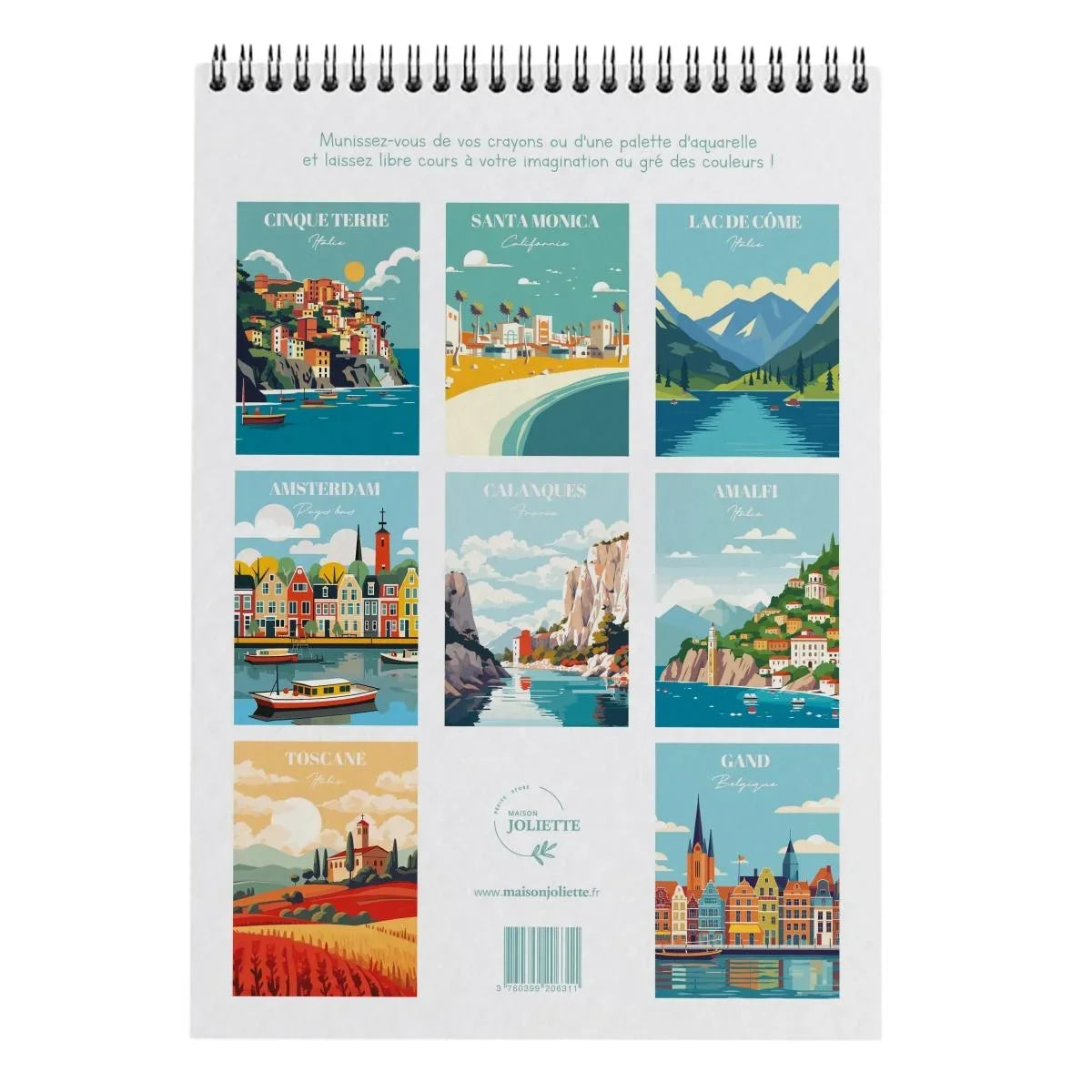 Malbuch A4 - Reisen - Bild 3