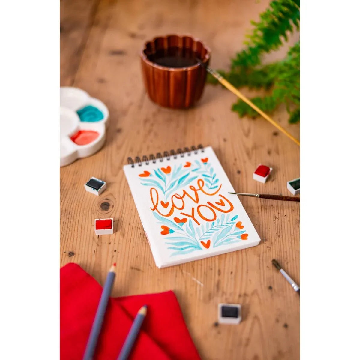 Malbuch A6 - Love - Bild 3