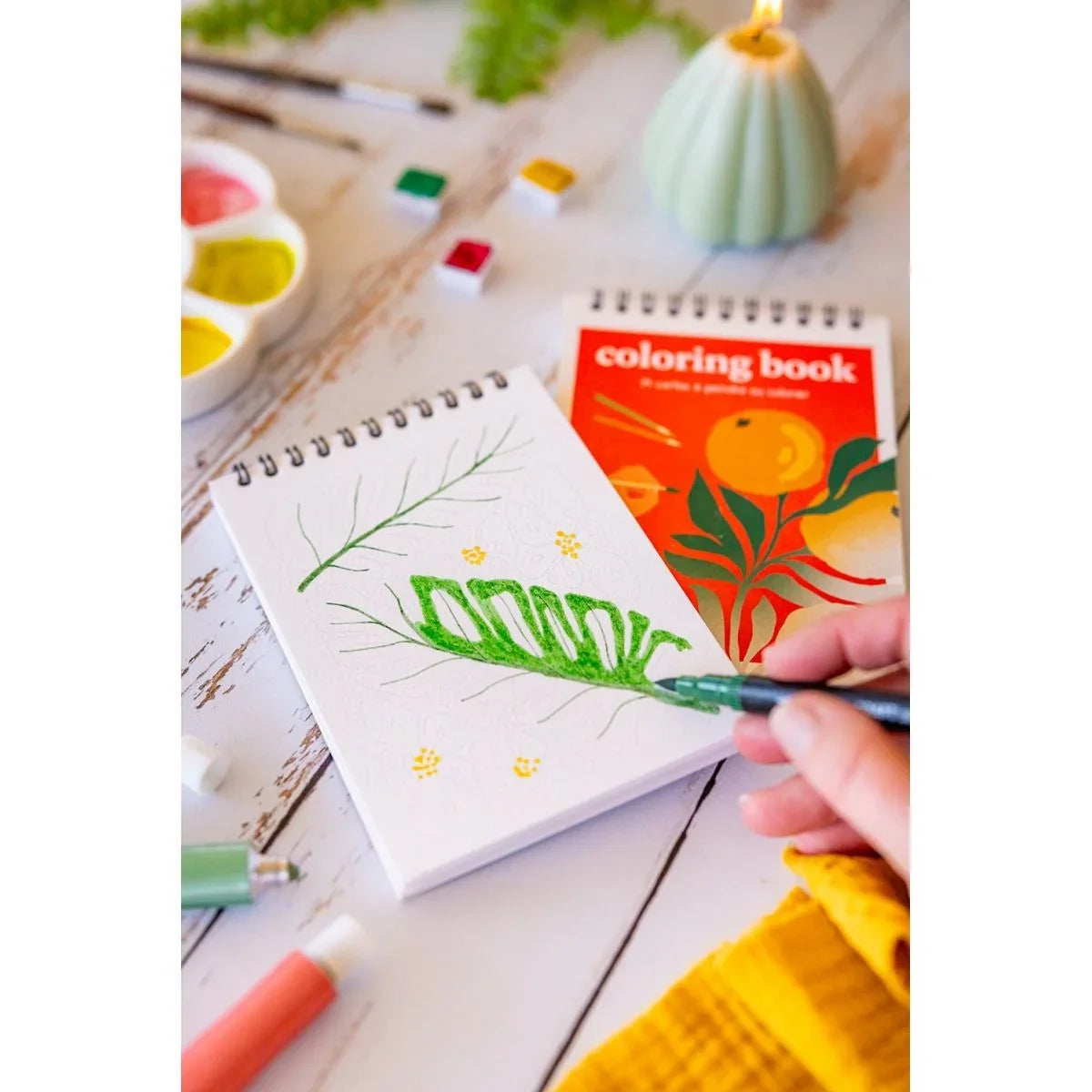 Malbuch A6 - Tropical - Bild 2