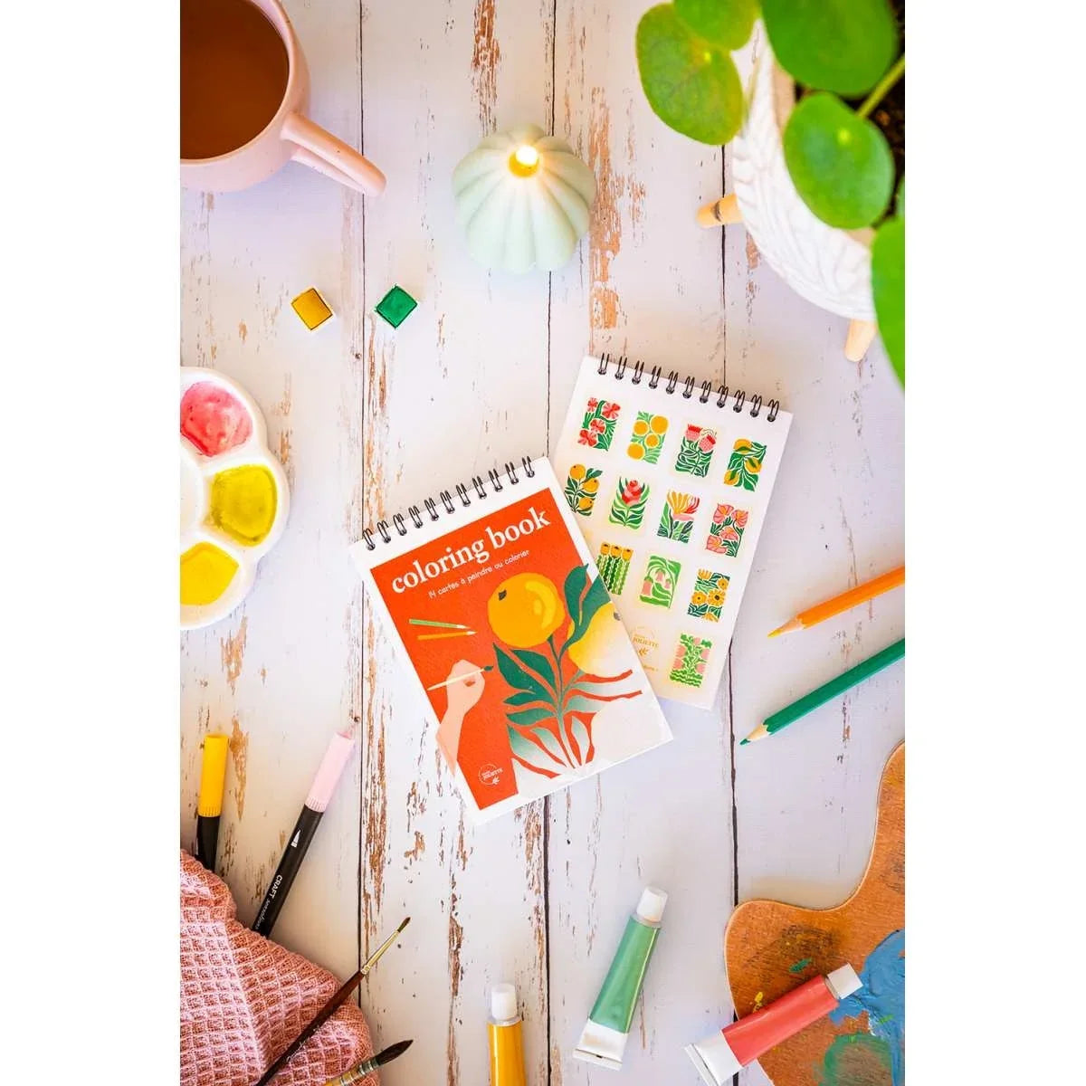 Malbuch A6 - Tropical - Bild 3