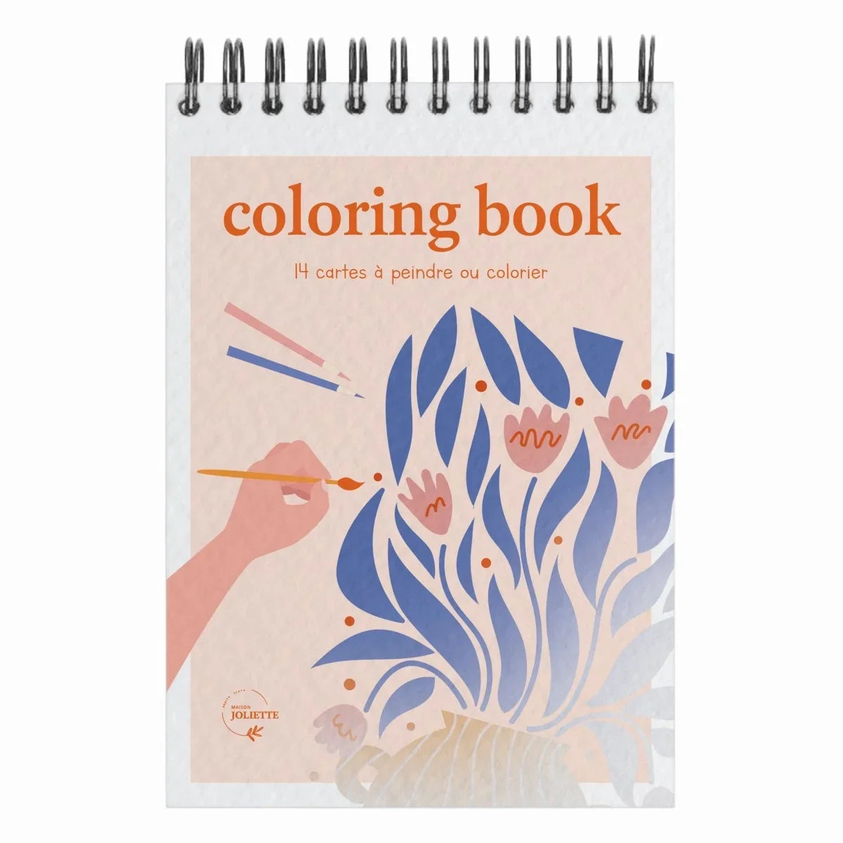 Malbuch A6 - Floral 2 - Bild 1