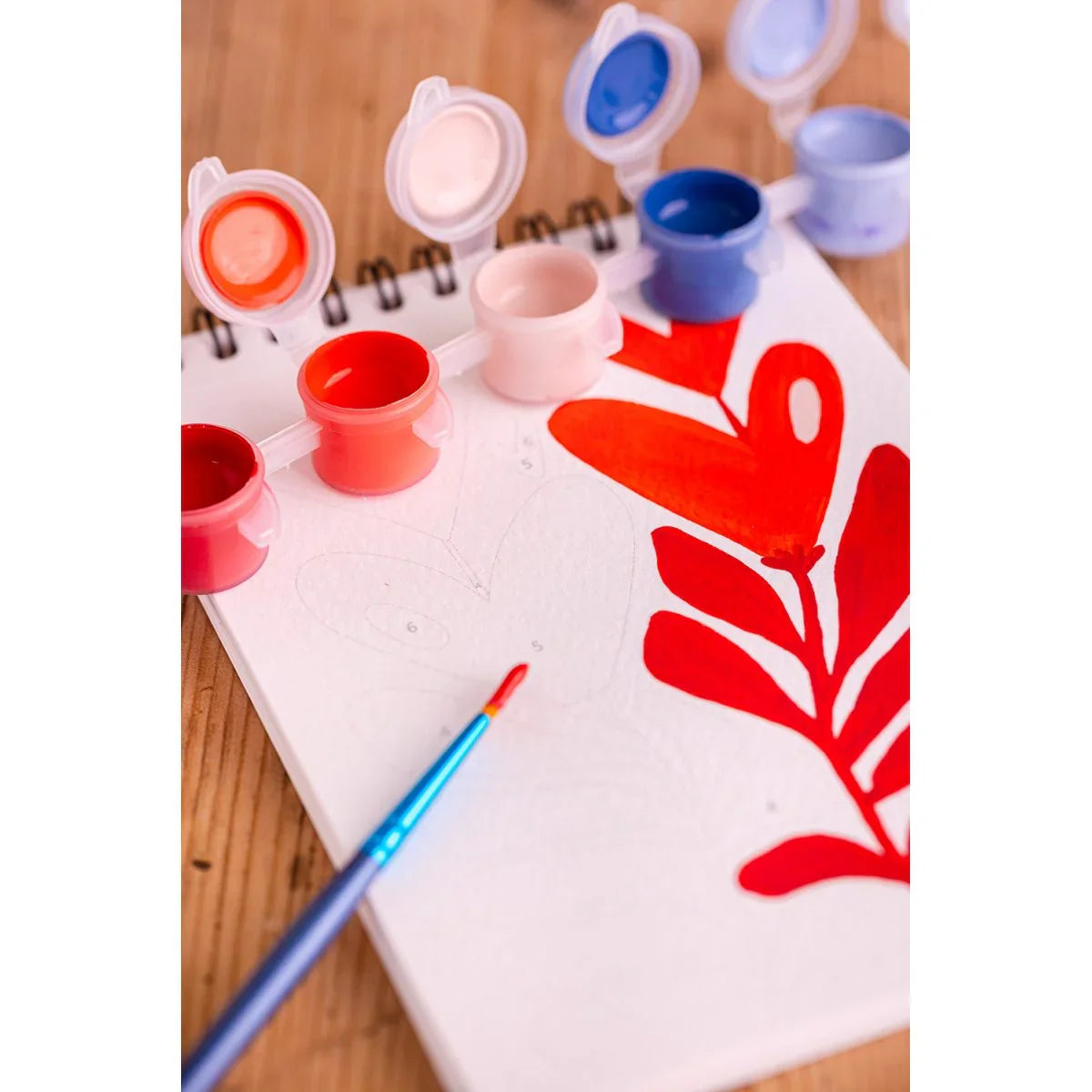 Light Gray Malen nach Zahlen - Mi Amor