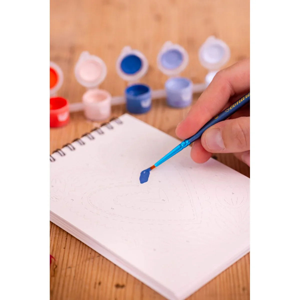 Light Pink Malen nach Zahlen - Mi Amor