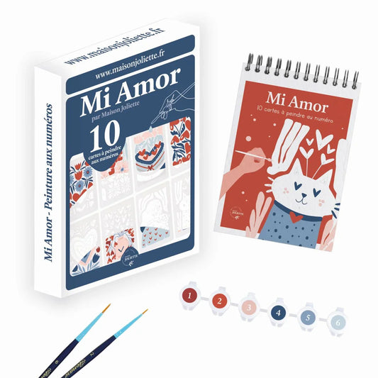 Dark Slate Gray Malen nach Zahlen - Mi Amor