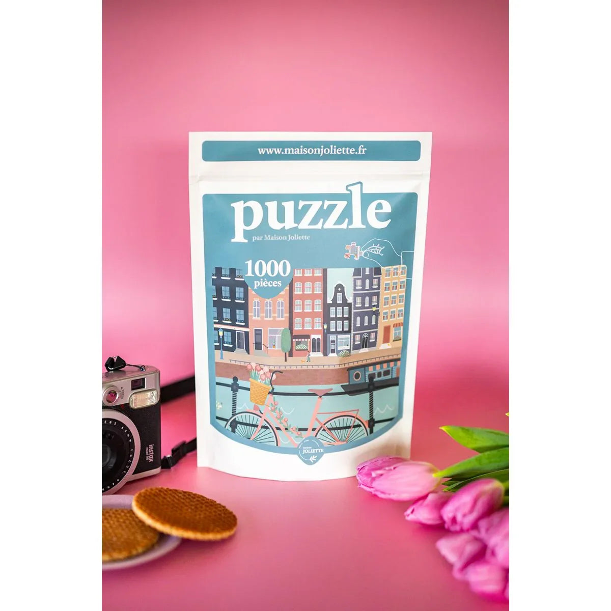 Pale Violet Red Puzzle Amsterdam - 1000 Teile