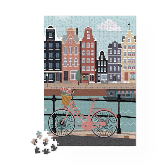 Dark Gray Puzzle Amsterdam - 1000 Teile