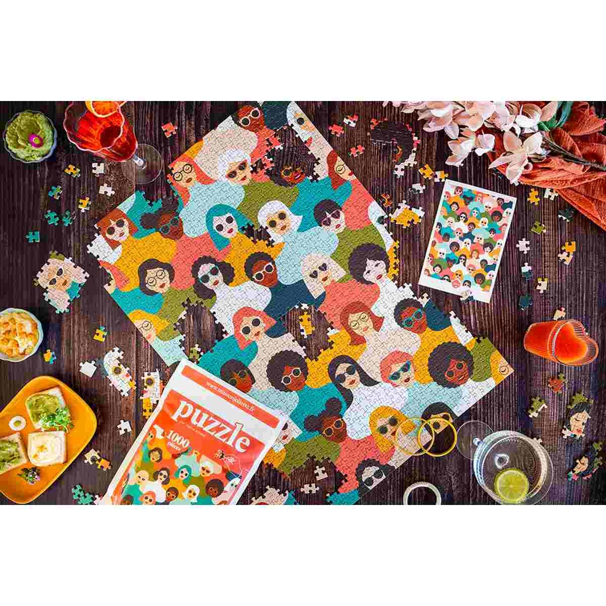 Dark Slate Gray Puzzle Mil'titude - 1000 Teile