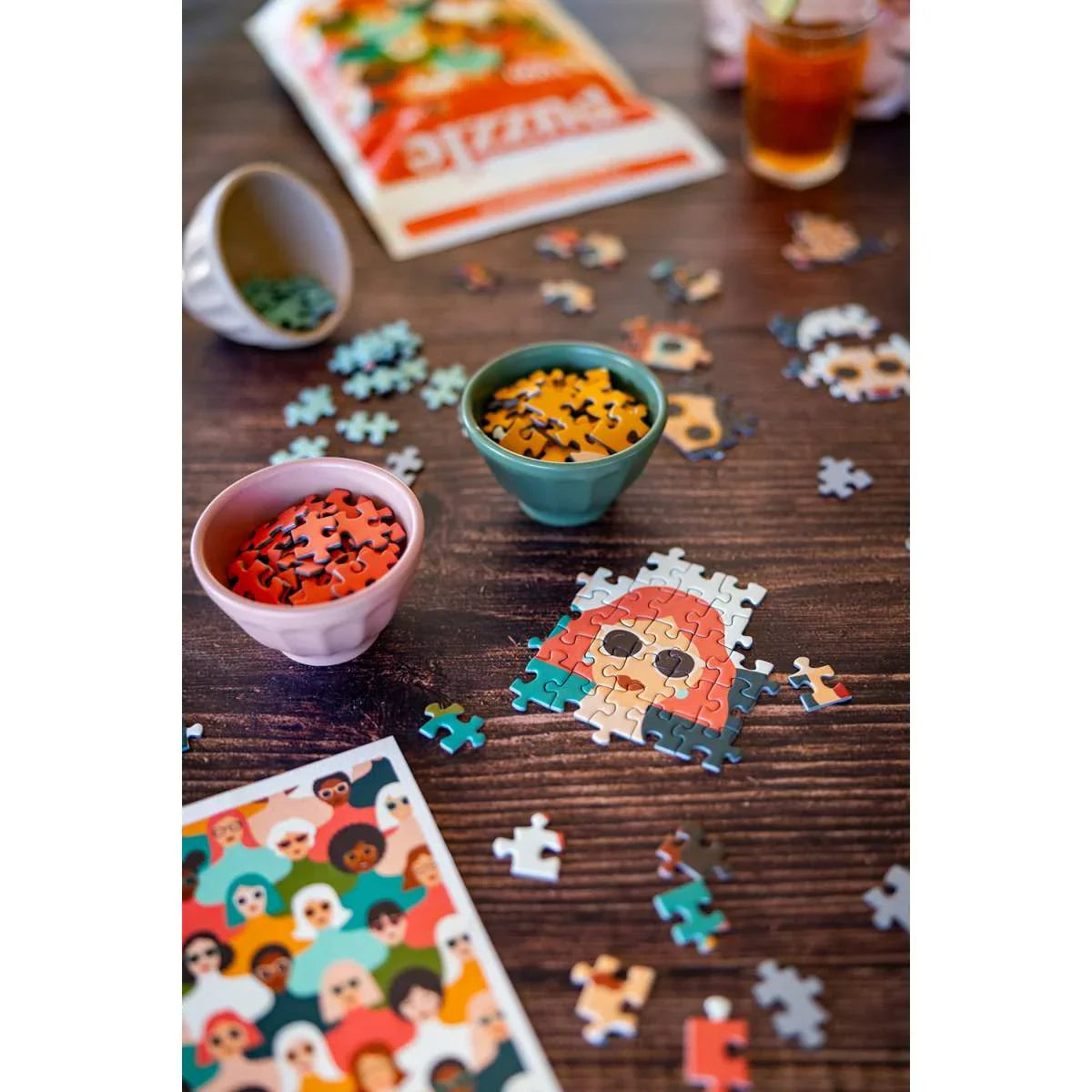 Dark Olive Green Puzzle Mil'titude - 1000 Teile