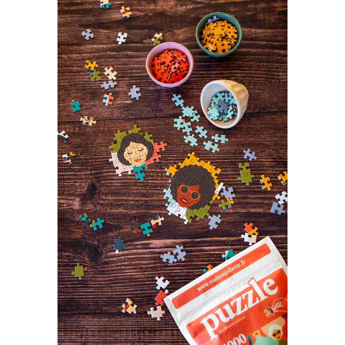 Dark Slate Gray Puzzle Mil'titude - 1000 Teile