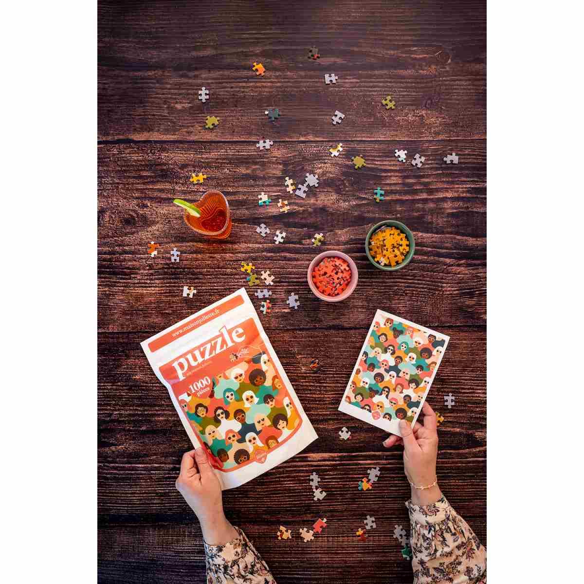 Dark Slate Gray Puzzle Mil'titude - 1000 Teile