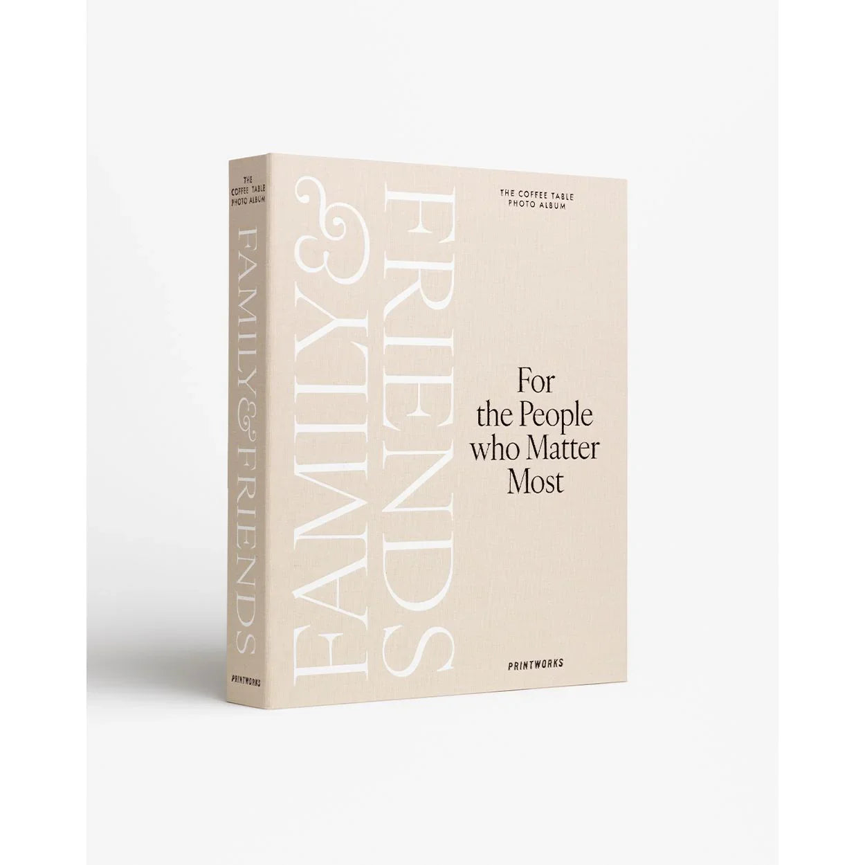 Beige Photo Album - Family and Friends, Beige