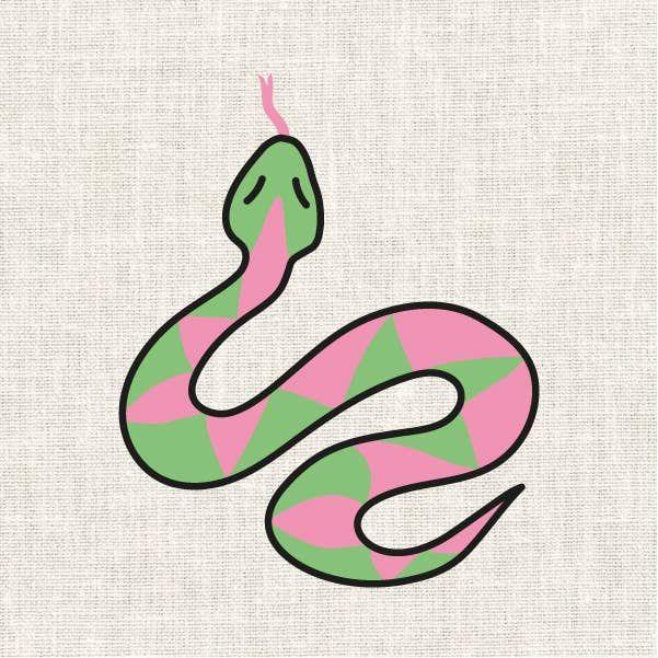 Antique White Stickset - DIY - Schlange