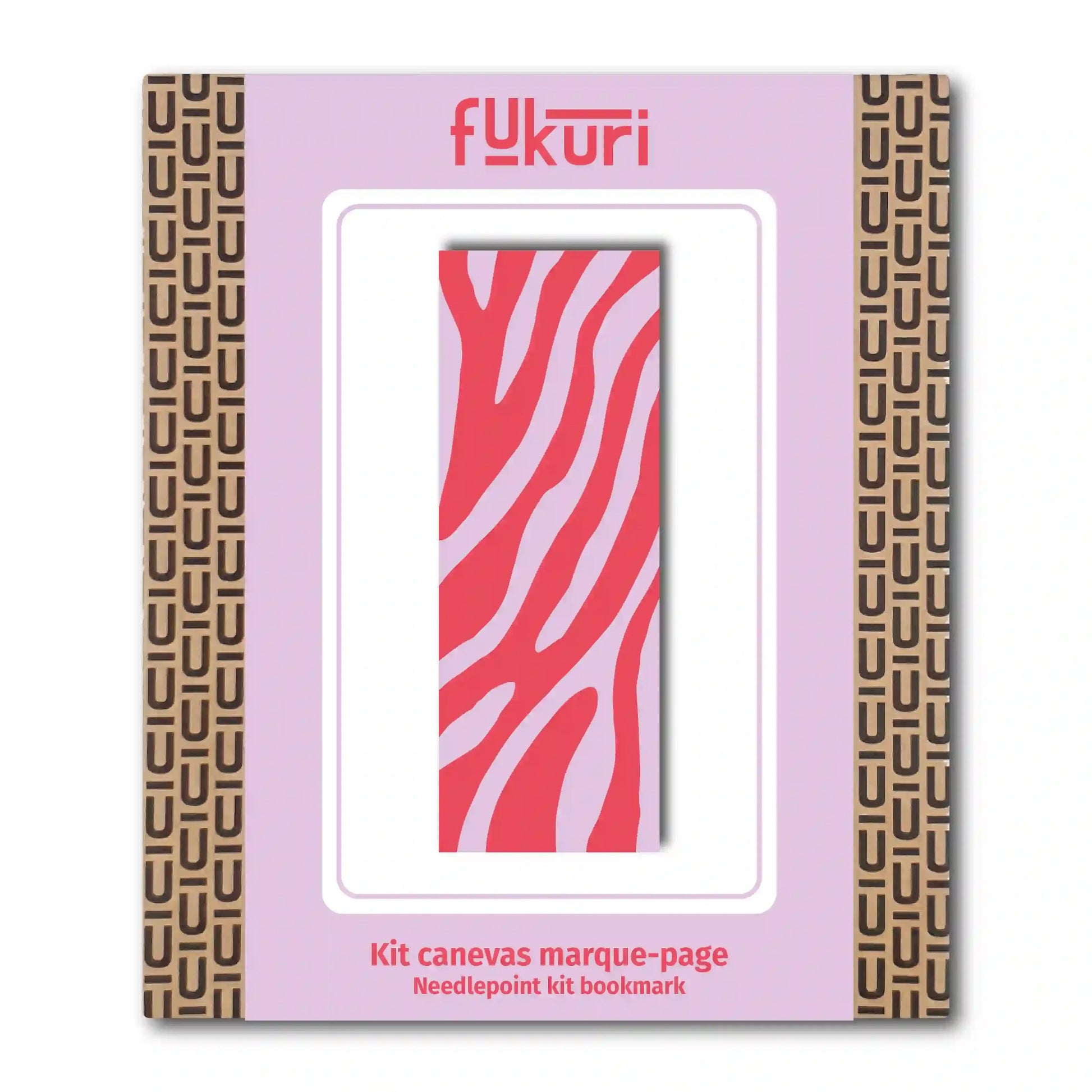 Thistle Canvas-Kit - DIY - Lesezeichen Zebra