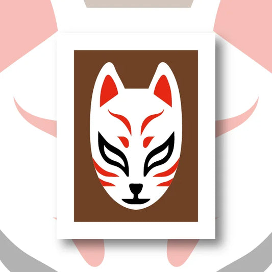 Saddle Brown Stickpackung - DIY - Kitsune