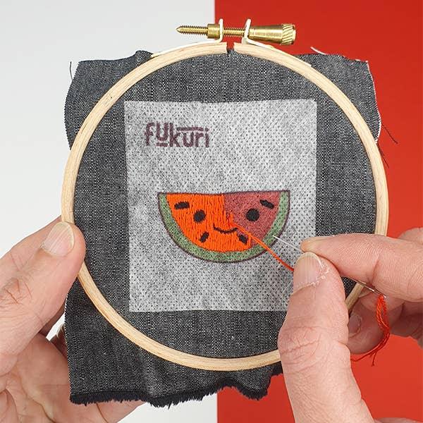 Gray Stickset - DIY - Kawaii Wassermelone