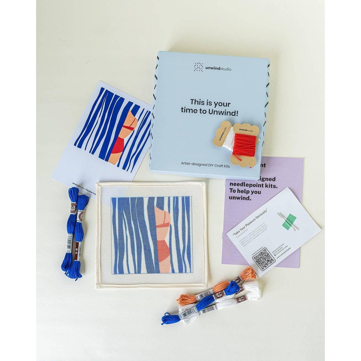 Light Gray Stickset - Sonnenbrillenetui Strand